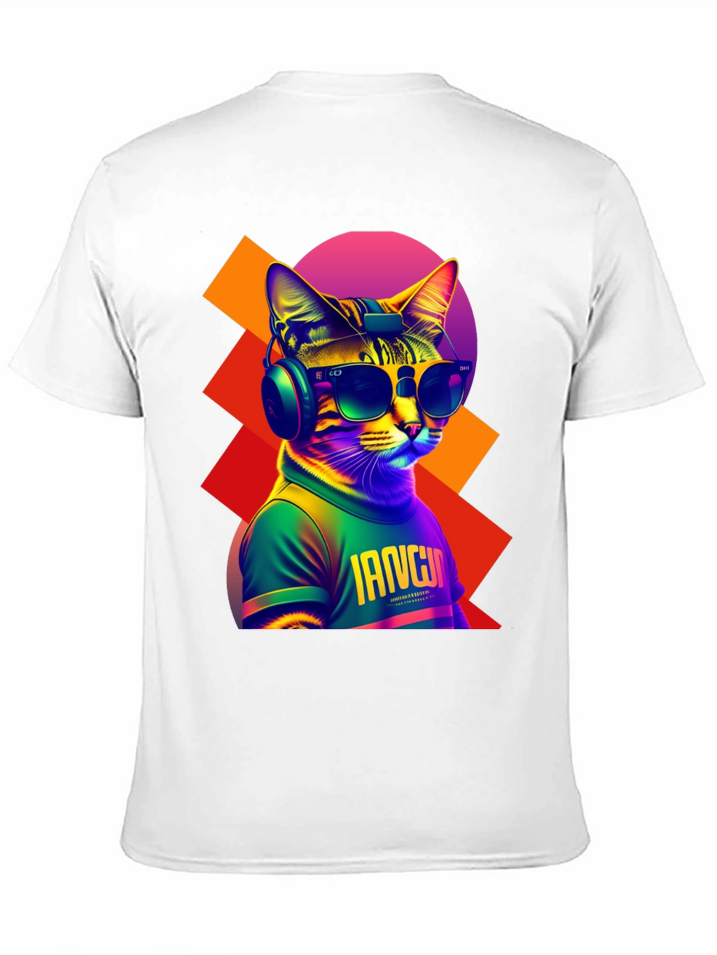 Cool Cat Graphic Tee - Trendy Streetwear