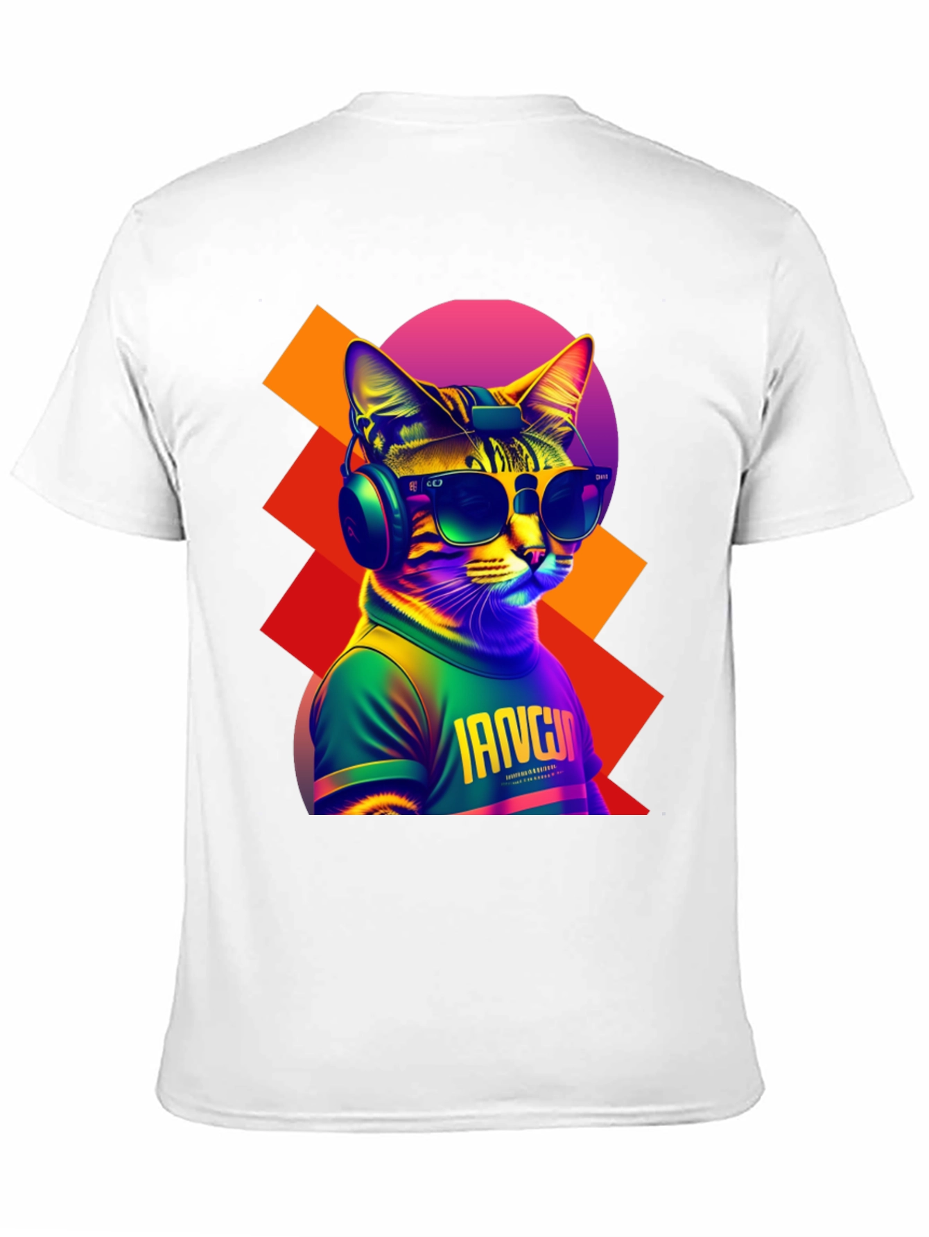 Cool Cat Graphic Tee - Trendy Streetwear