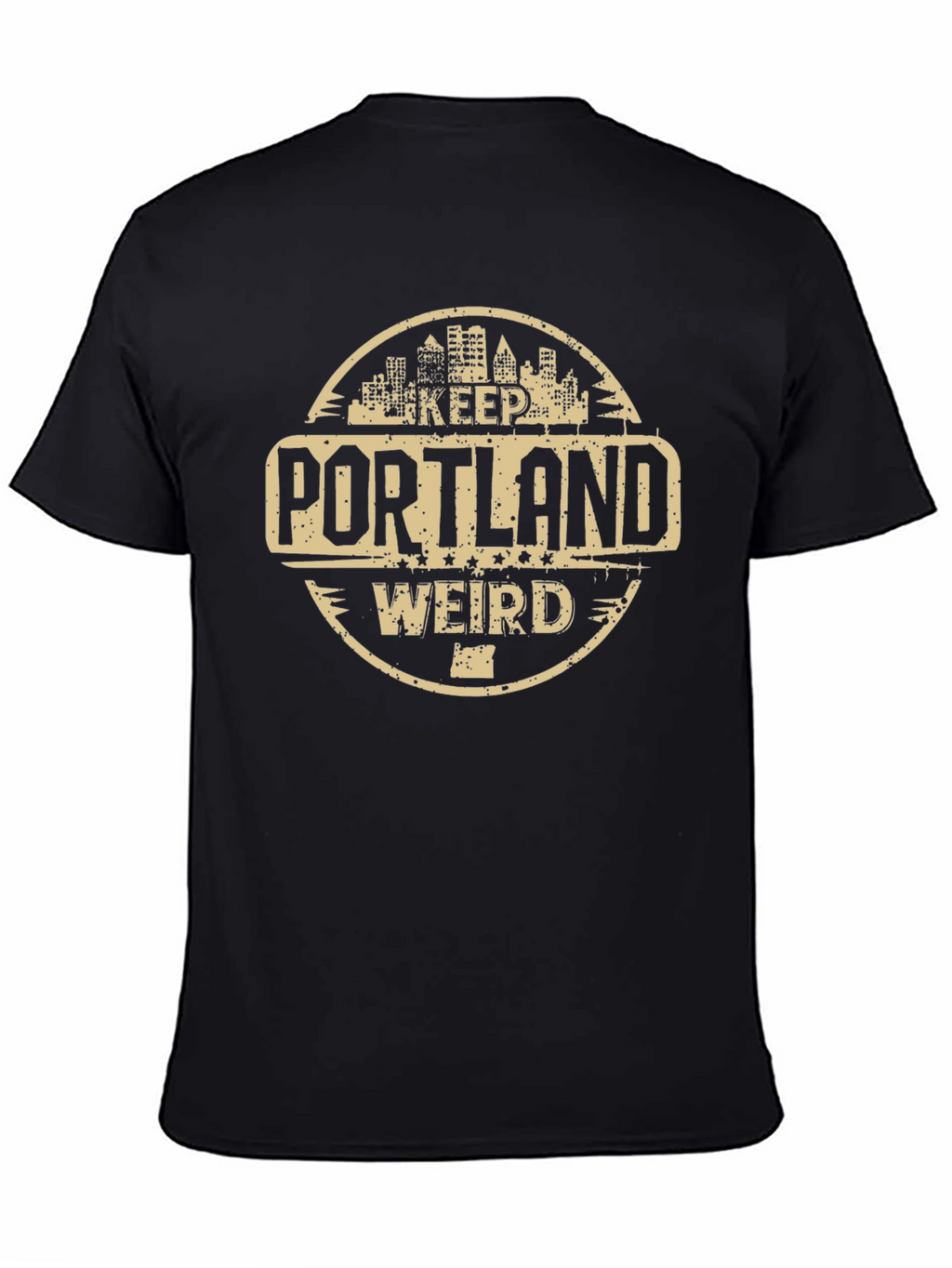 Keep Portland Weird Black T-Shirt