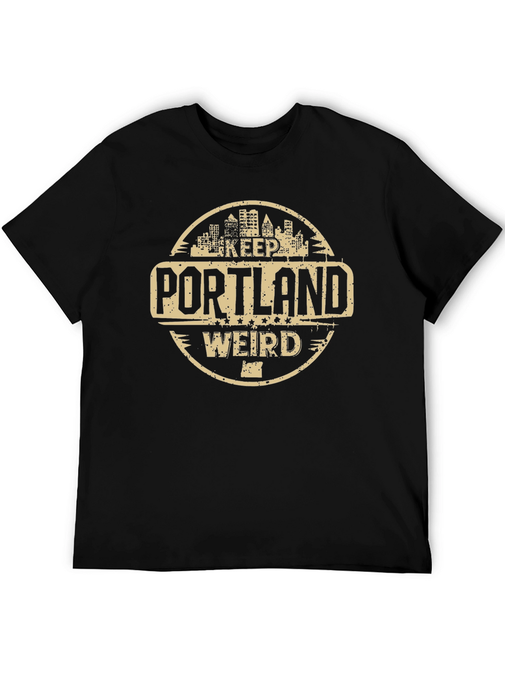 Keep Portland Weird Black T-Shirt
