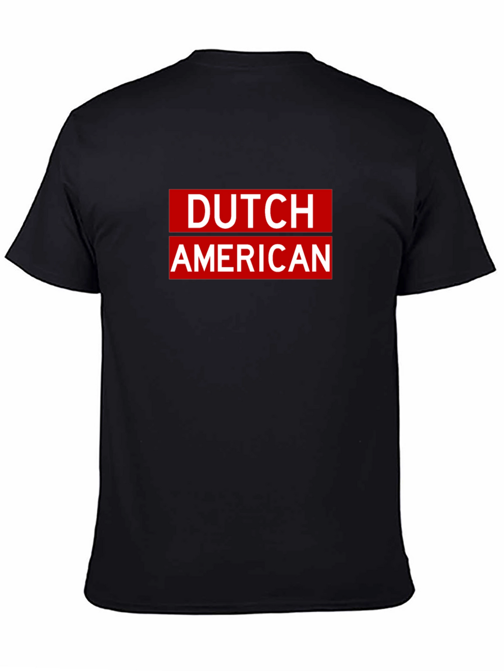 Dutch American Pride T-Shirt - Black
