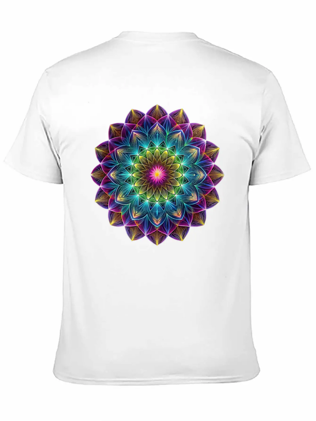 Sacred Geometry Sounds Of The Soul 1 Breathable Soft Cotton T-Shirt – Timeless Casual Look
