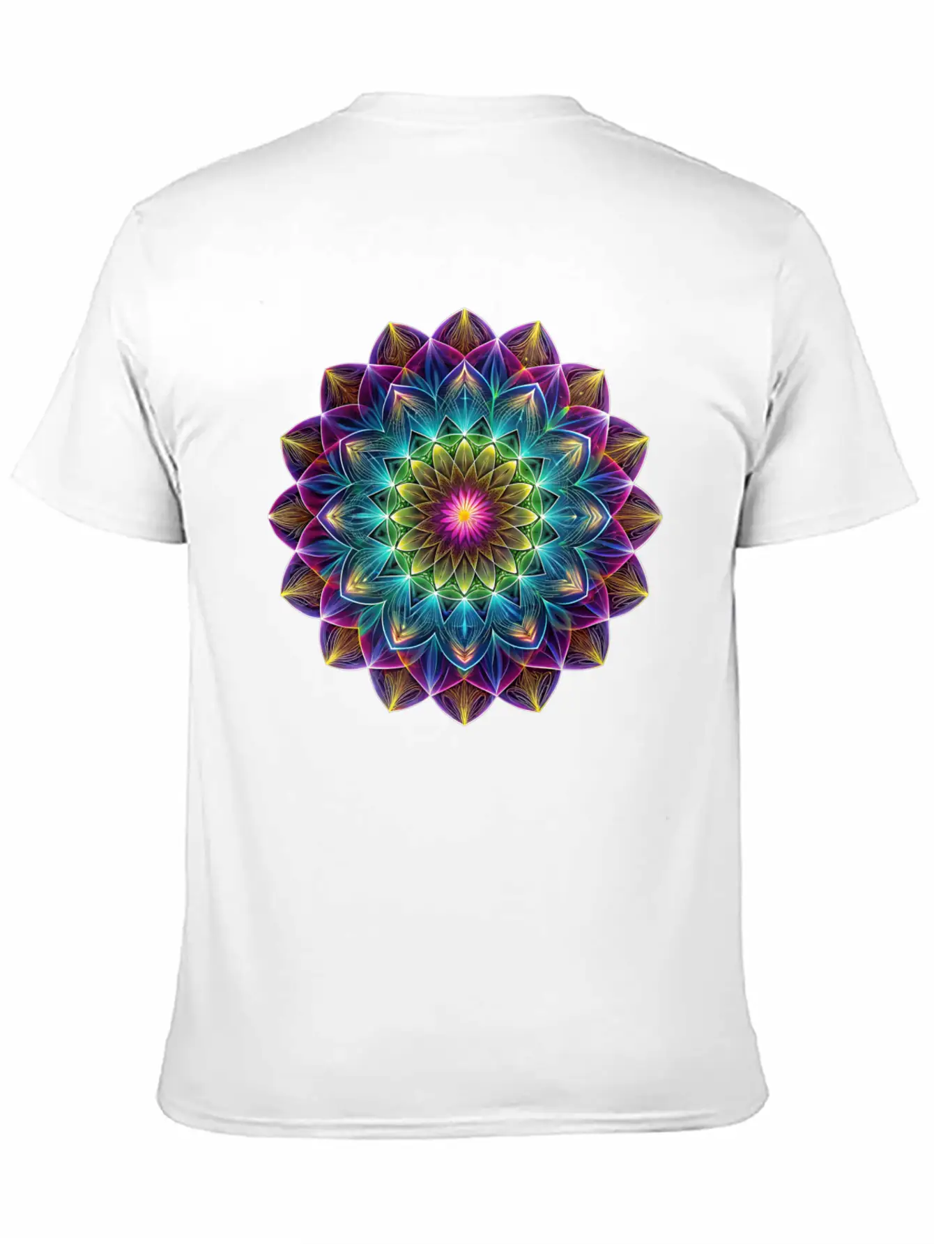 Sacred Geometry Sounds Of The Soul 1 Breathable Soft Cotton T-Shirt – Timeless Casual Look
