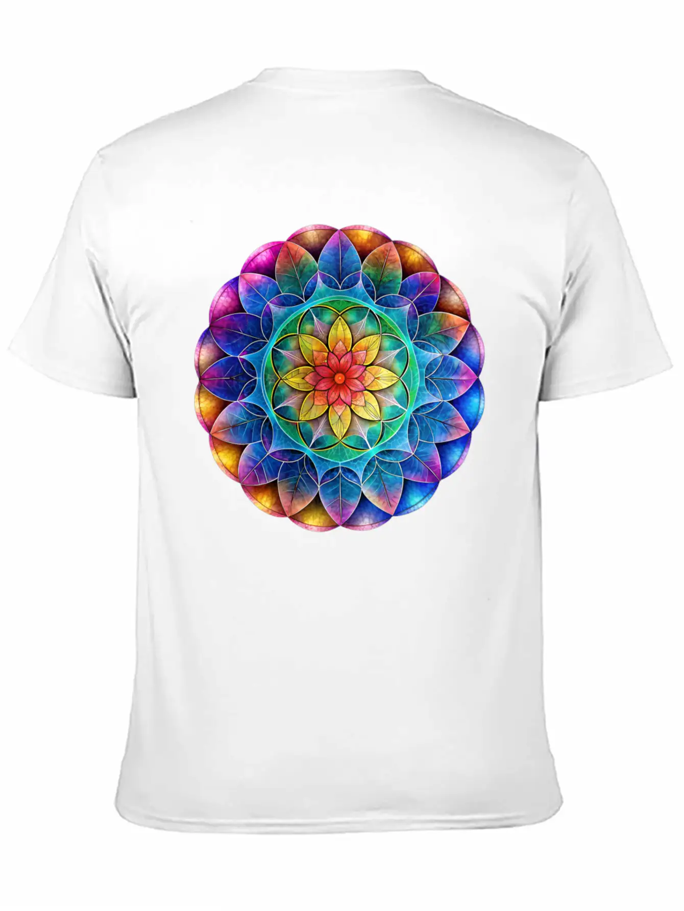 Sacred Geometry Sounds Of The Soul 9 Classic Cotton Tee – Unisex Comfort For Any Season