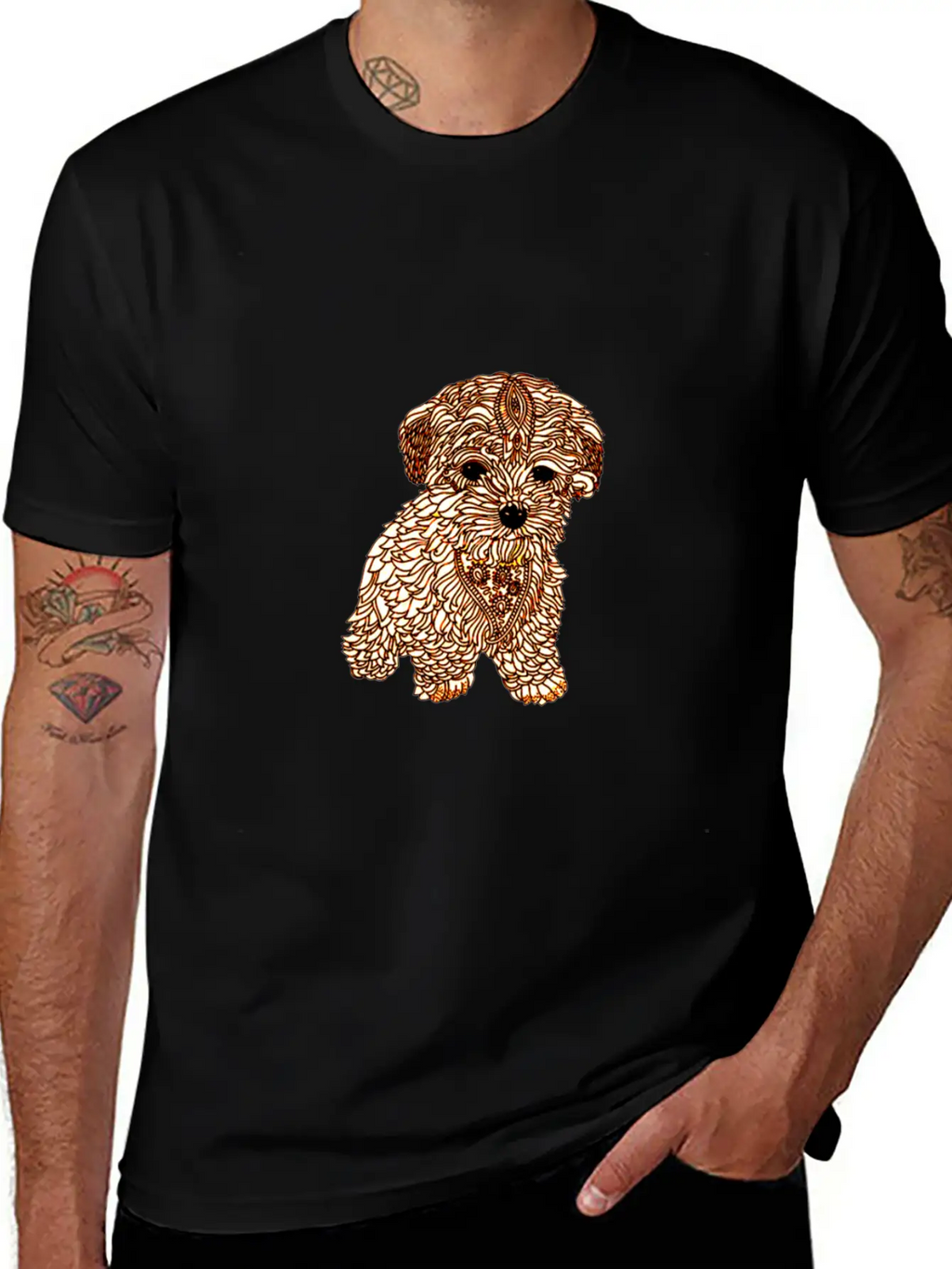 Sad Puppy 3 Classic Cotton Tee – Unisex Comfort For Any Season