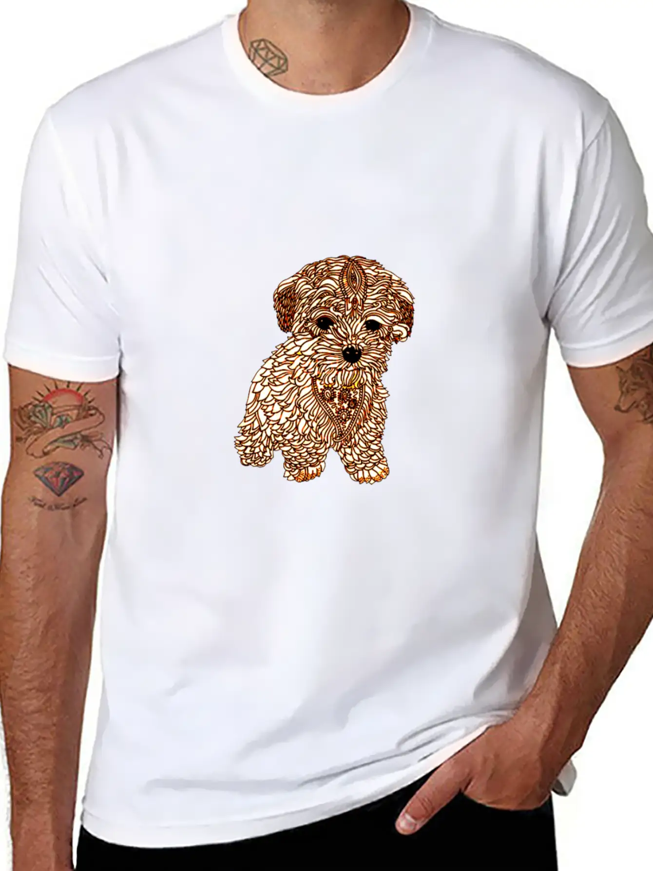 Sad Puppy 3 Classic Cotton Tee – Unisex Comfort For Any Season