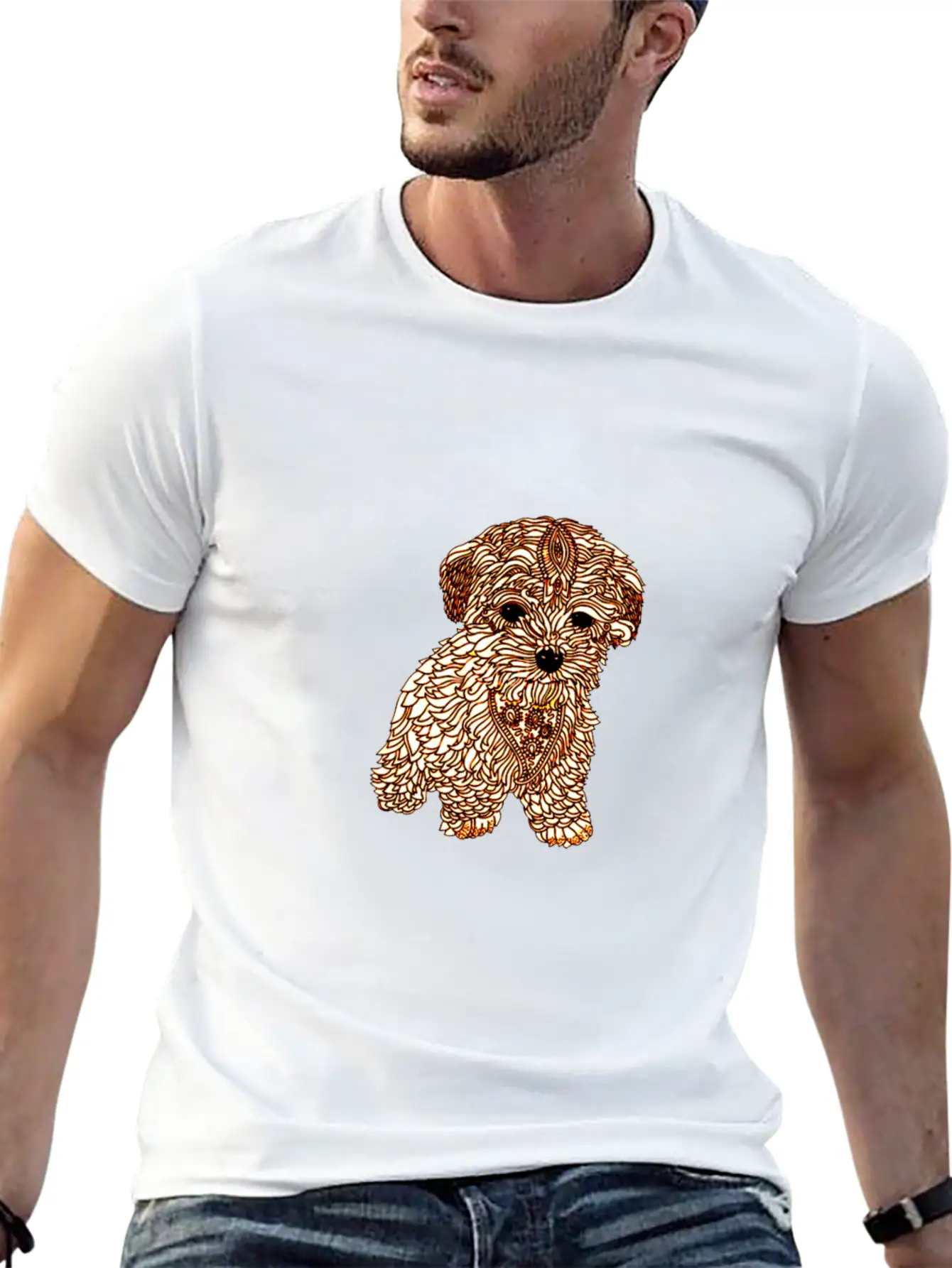 Sad Puppy 3 Classic Cotton Tee – Unisex Comfort For Any Season