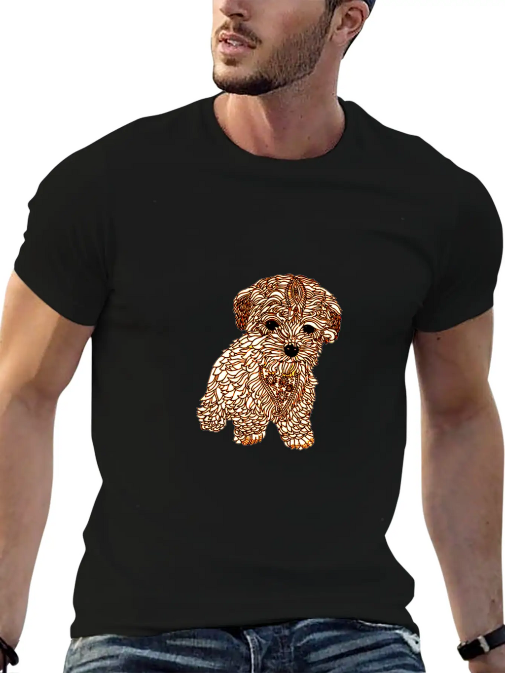 Sad Puppy 3 Classic Cotton Tee – Unisex Comfort For Any Season