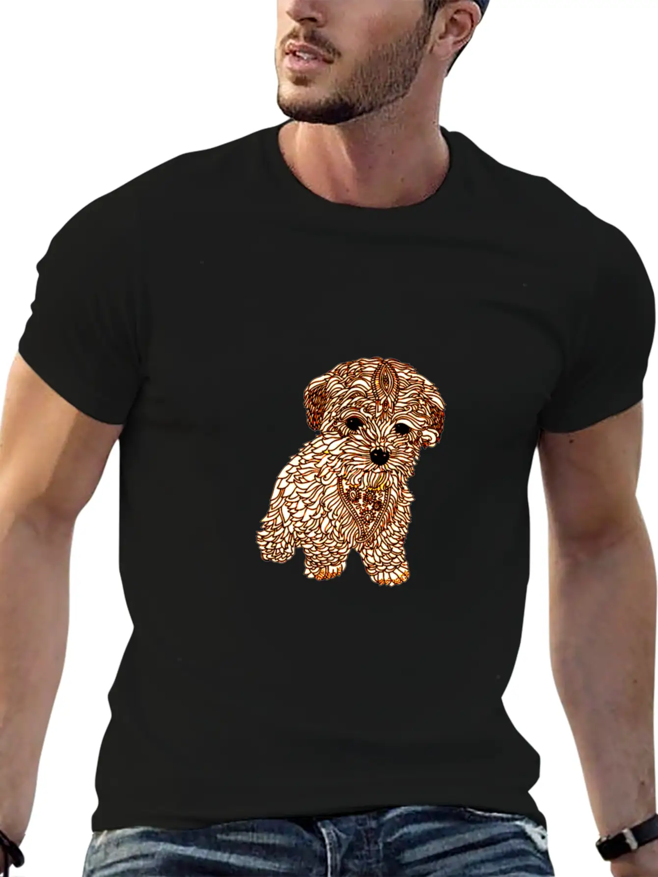Sad Puppy 3 Classic Cotton Tee – Unisex Comfort For Any Season