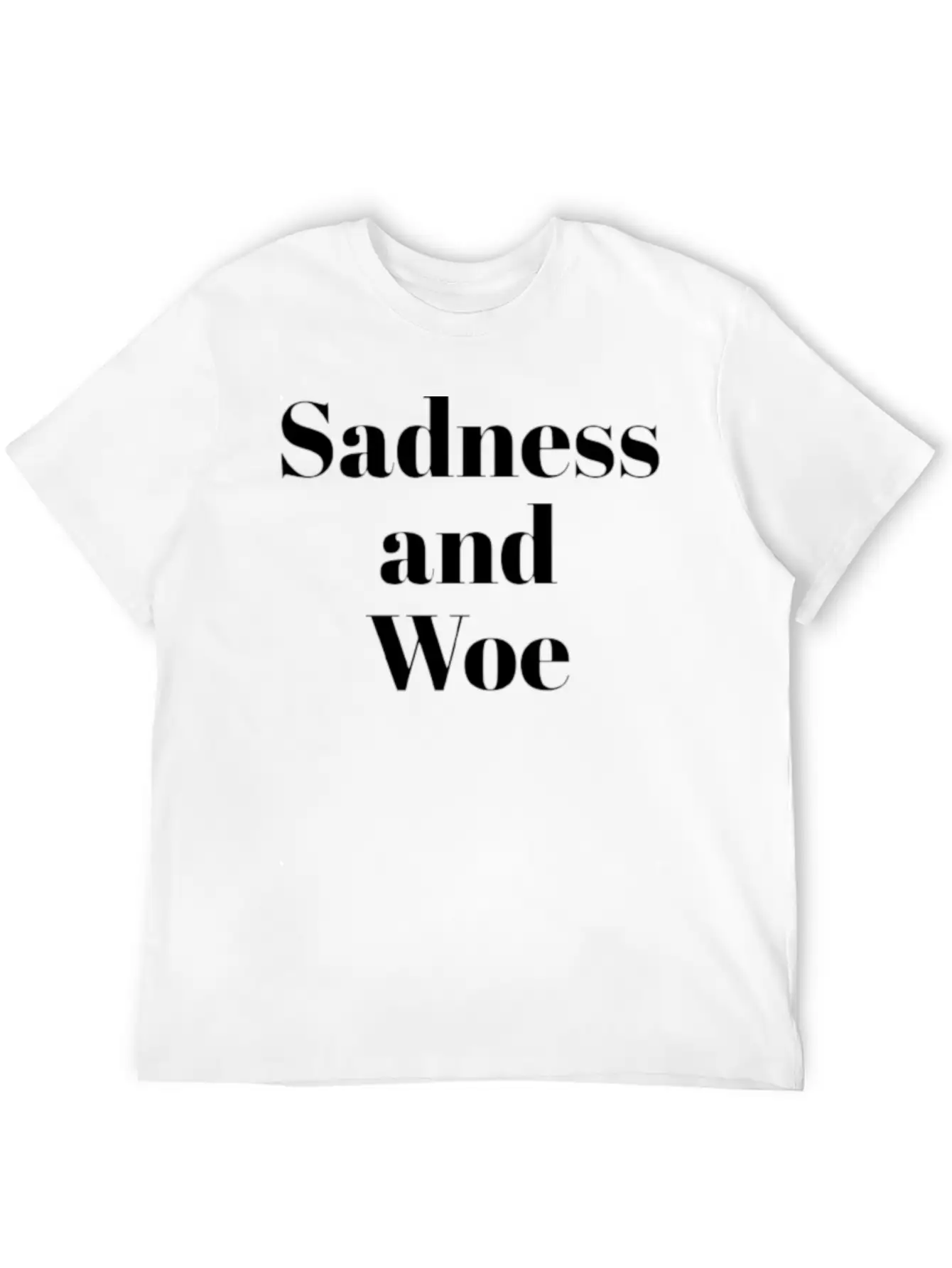 Sadness And Woe Timeless Short Sleeve Tee – Comfy And Minimalist Design