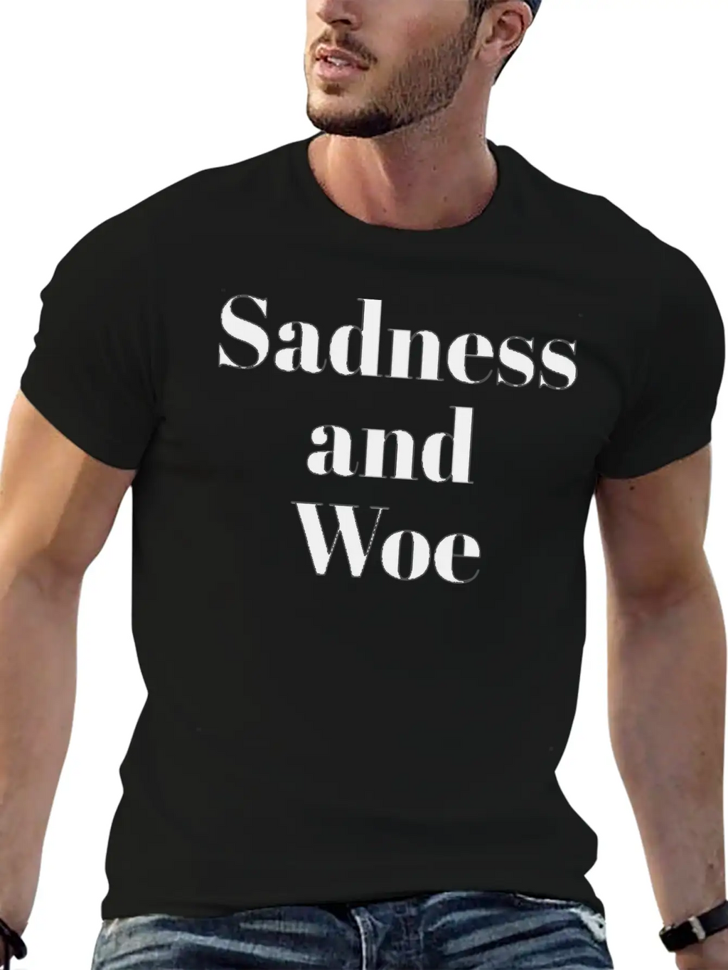 Sadness And Woe Timeless Short Sleeve Tee – Comfy And Minimalist Design