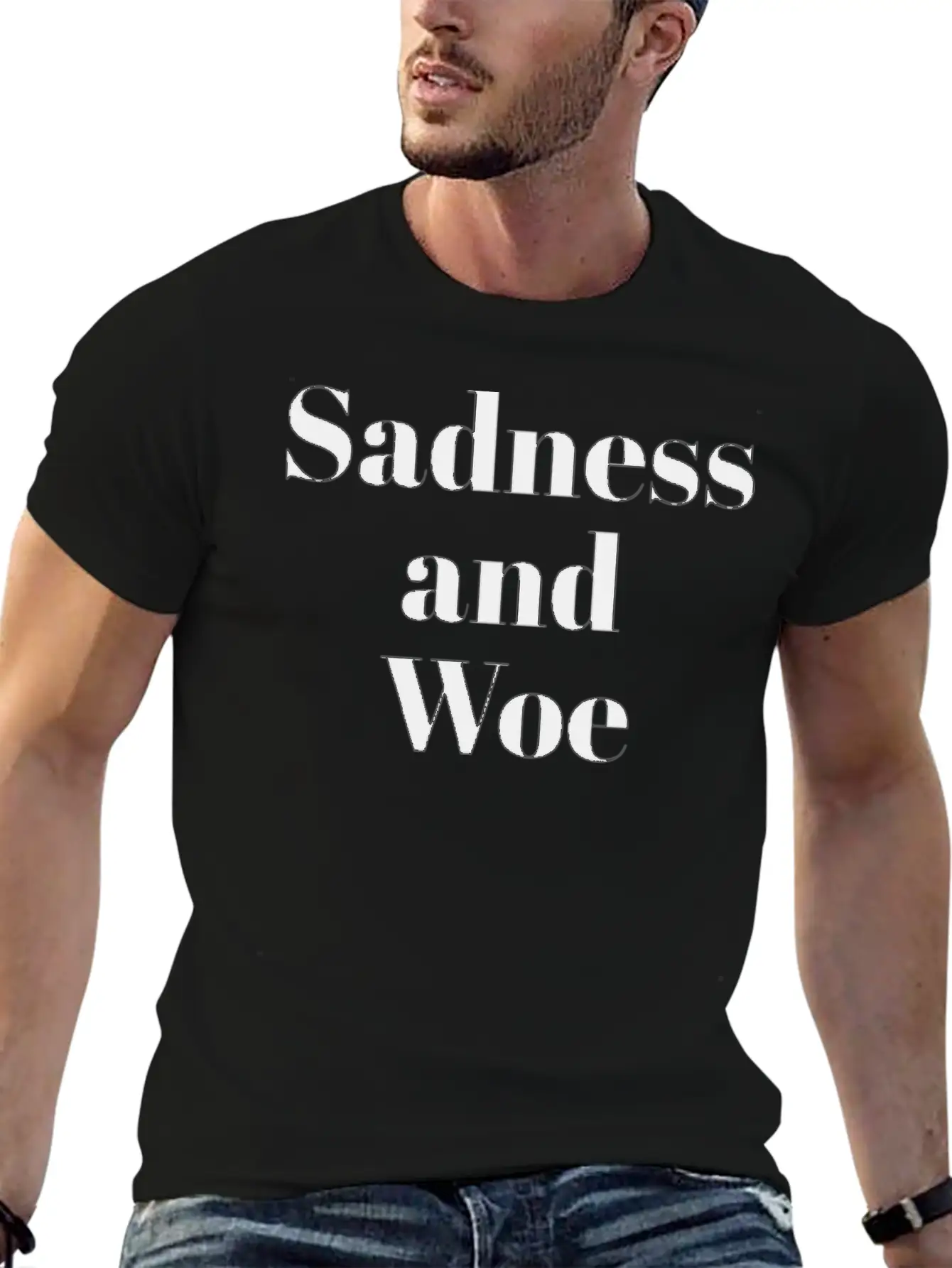 Sadness And Woe Timeless Short Sleeve Tee – Comfy And Minimalist Design