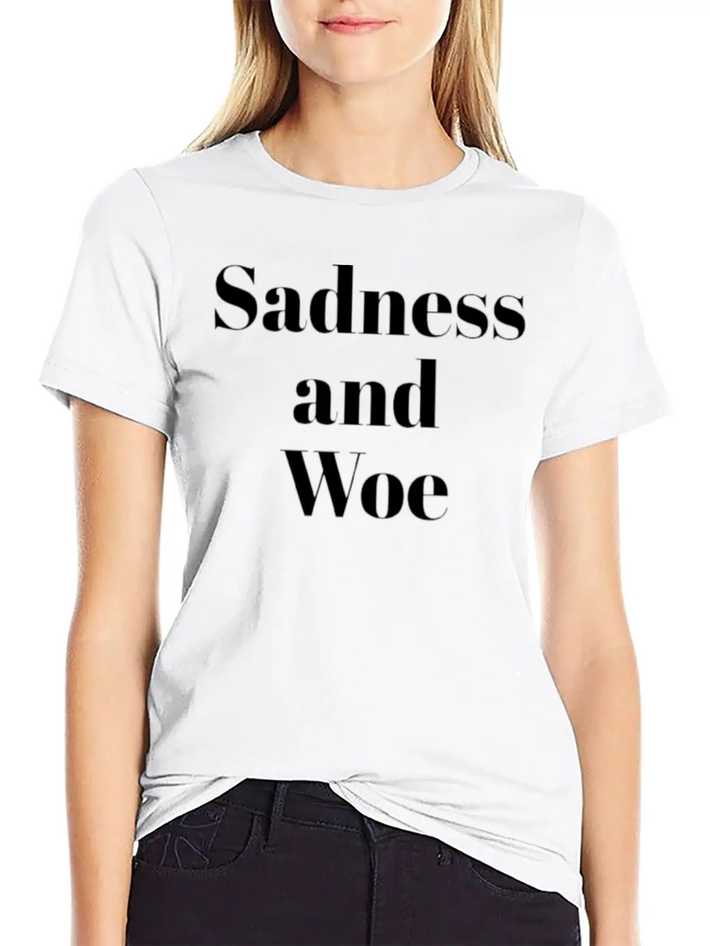 Sadness And Woe Timeless Short Sleeve Tee – Comfy And Minimalist Design