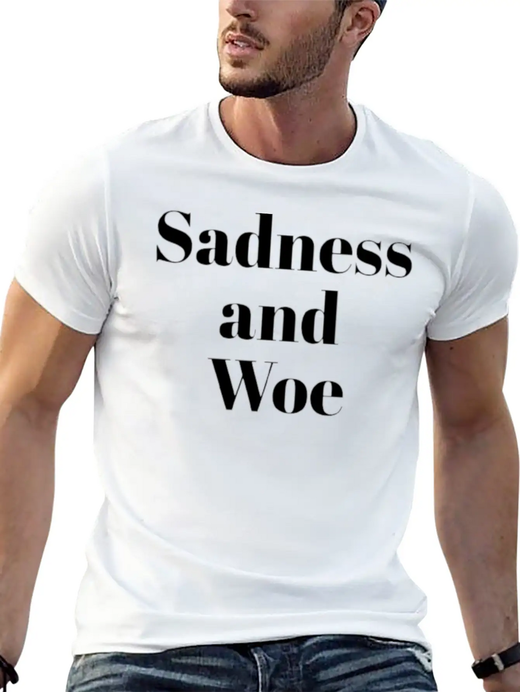 Sadness And Woe Timeless Short Sleeve Tee – Comfy And Minimalist Design
