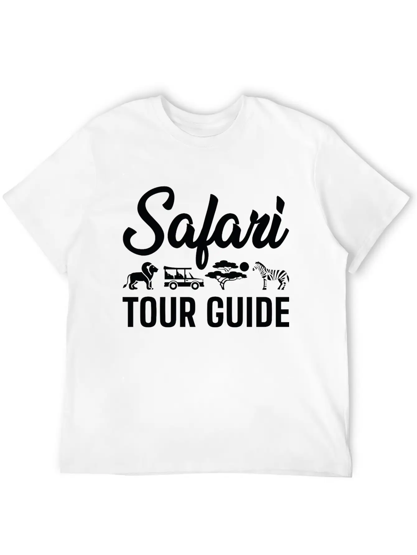 Safari Tour Guide Classic Cotton Tee – Unisex Comfort For Any Season