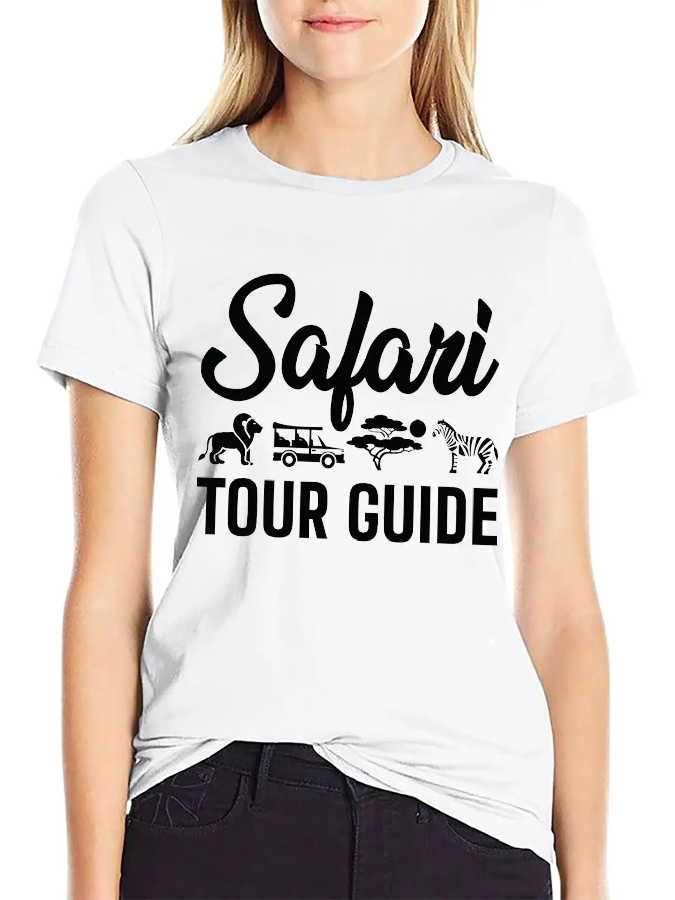 Safari Tour Guide Classic Cotton Tee – Unisex Comfort For Any Season