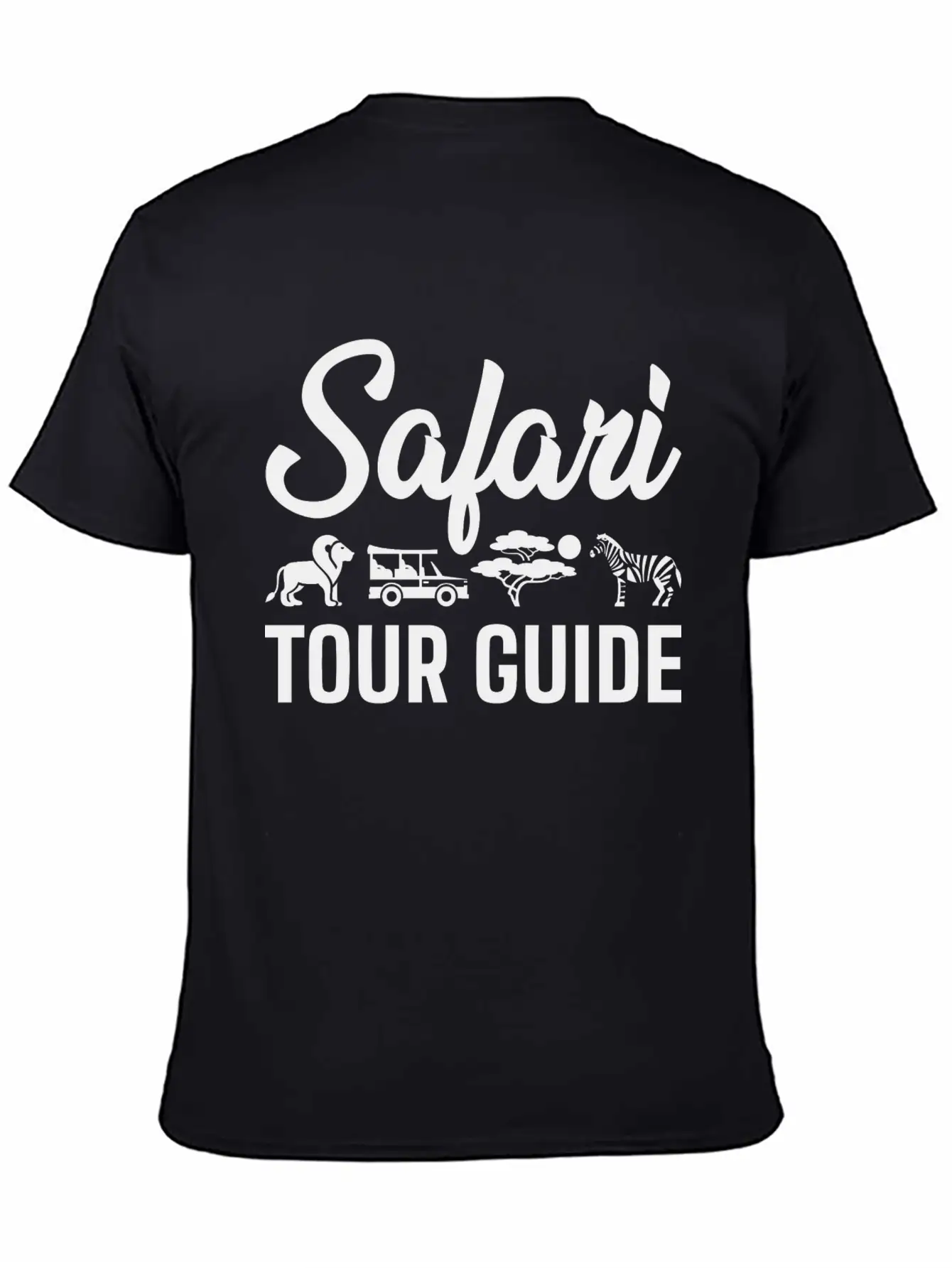 Safari Tour Guide Classic Cotton Tee – Unisex Comfort For Any Season