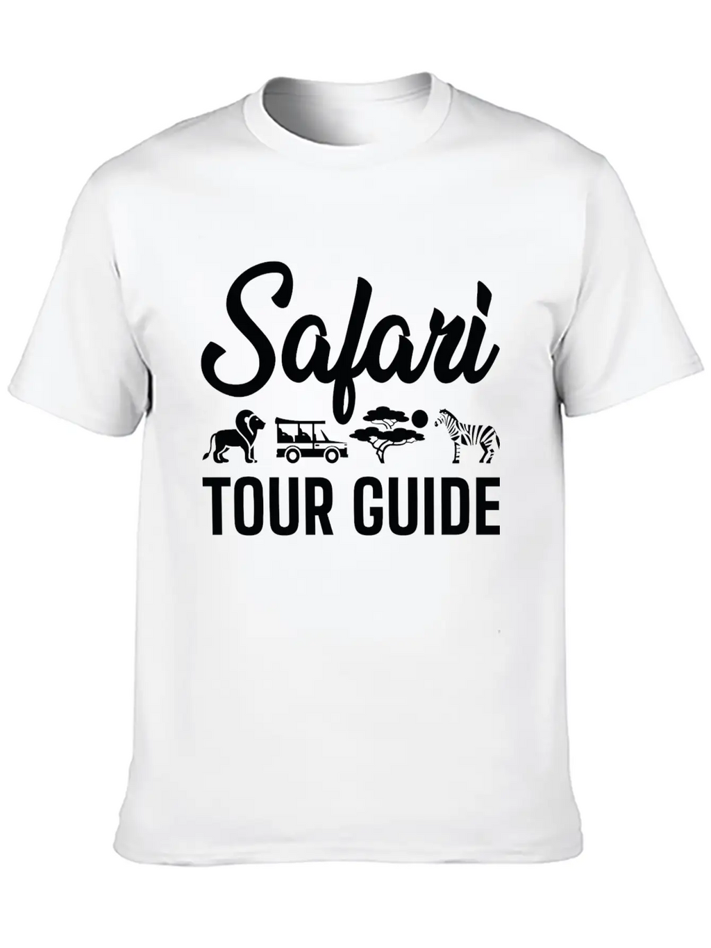 Safari Tour Guide Classic Cotton Tee – Unisex Comfort For Any Season