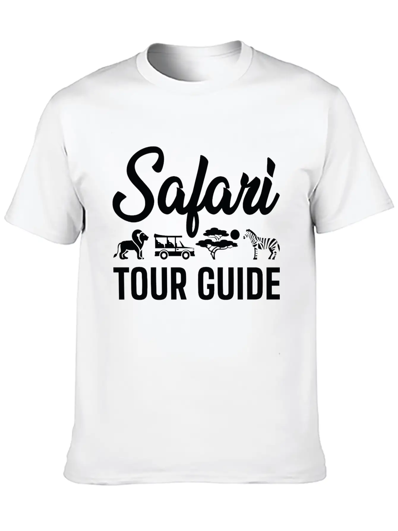 Safari Tour Guide Classic Cotton Tee – Unisex Comfort For Any Season
