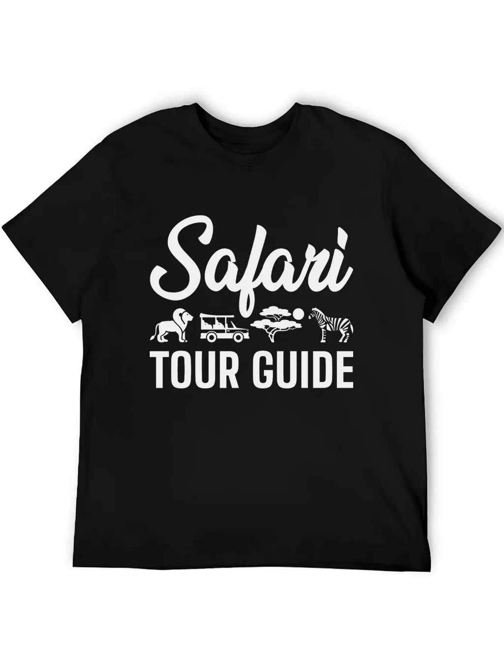 Safari Tour Guide Classic Cotton Tee – Unisex Comfort For Any Season