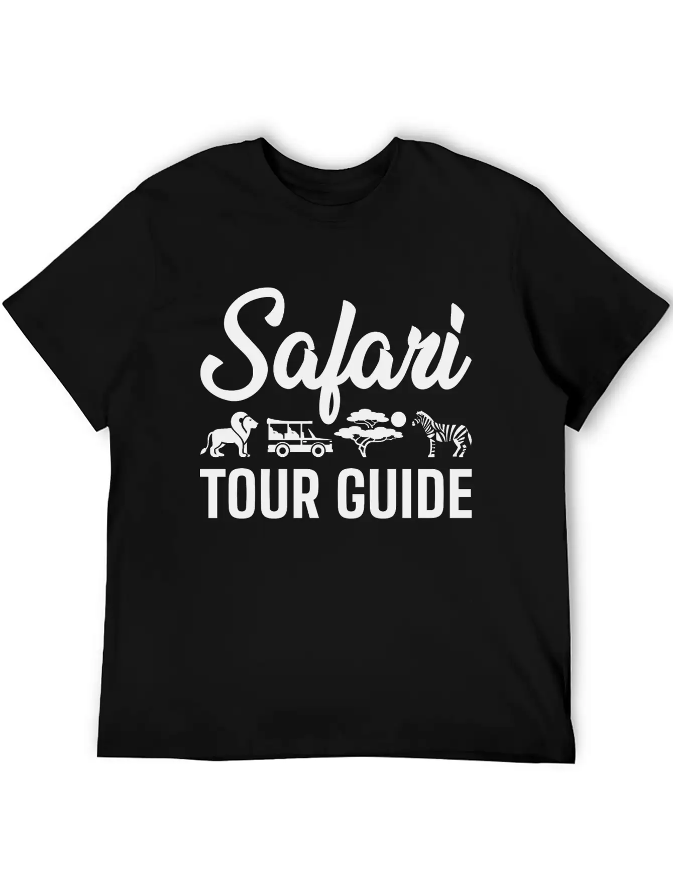 Safari Tour Guide Classic Cotton Tee – Unisex Comfort For Any Season
