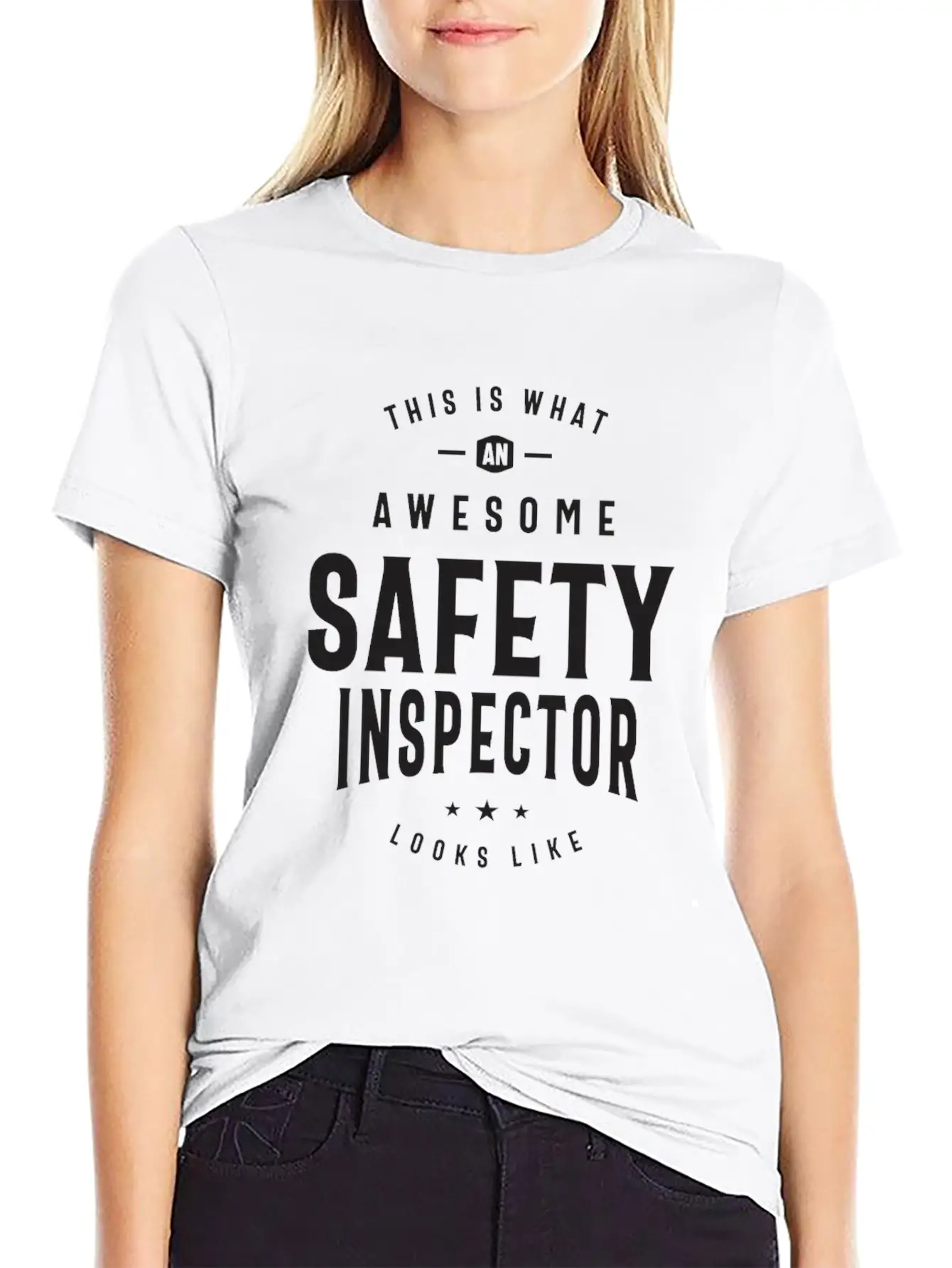 Safety Inspector Job Occupation Timeless Short Sleeve Tee – Comfy And Minimalist Design