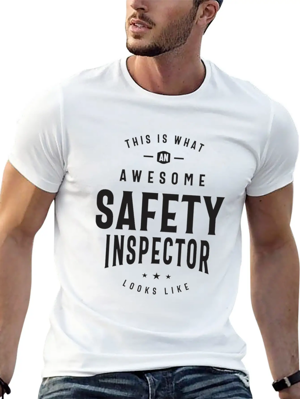 Safety Inspector Job Occupation Timeless Short Sleeve Tee – Comfy And Minimalist Design