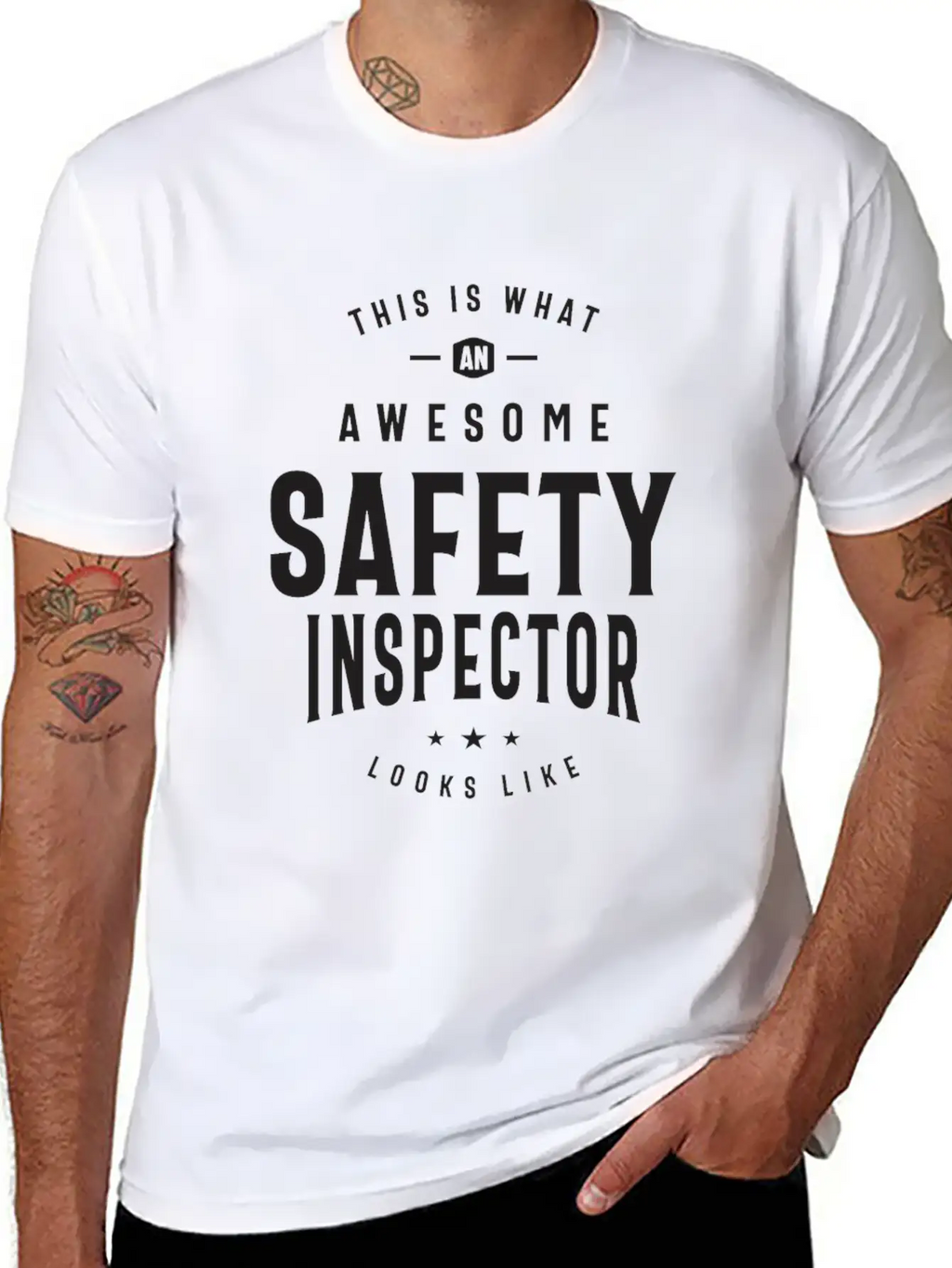 Safety Inspector Job Occupation Timeless Short Sleeve Tee – Comfy And Minimalist Design