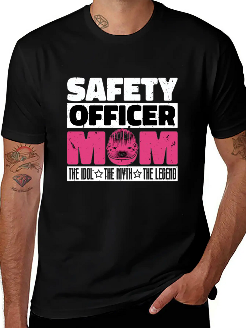 Safety Officer Mom The Idol The Patrol Control Unisex Casual T-Shirt – Clean Design For Daily Comfort