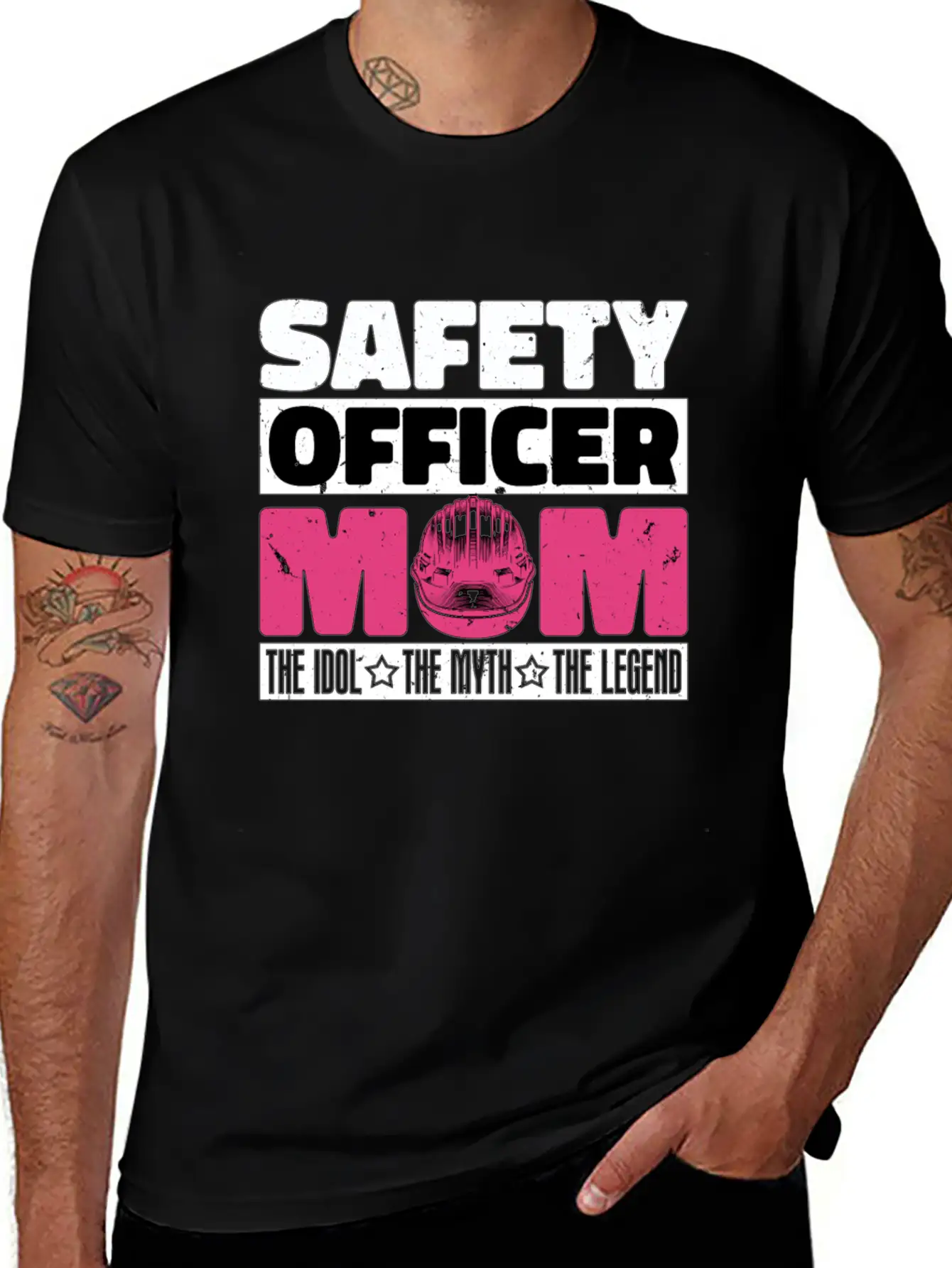 Safety Officer Mom The Idol The Patrol Control Unisex Casual T-Shirt – Clean Design For Daily Comfort