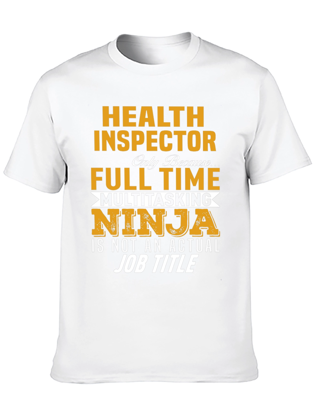 Health Inspector Ninja T-Shirt