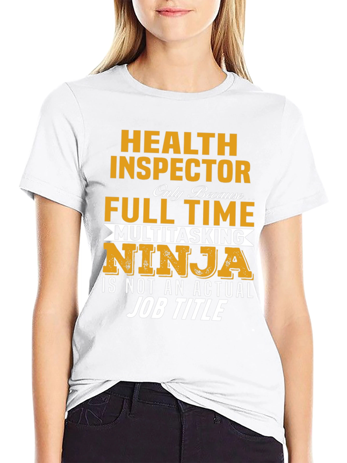Health Inspector Ninja T-Shirt