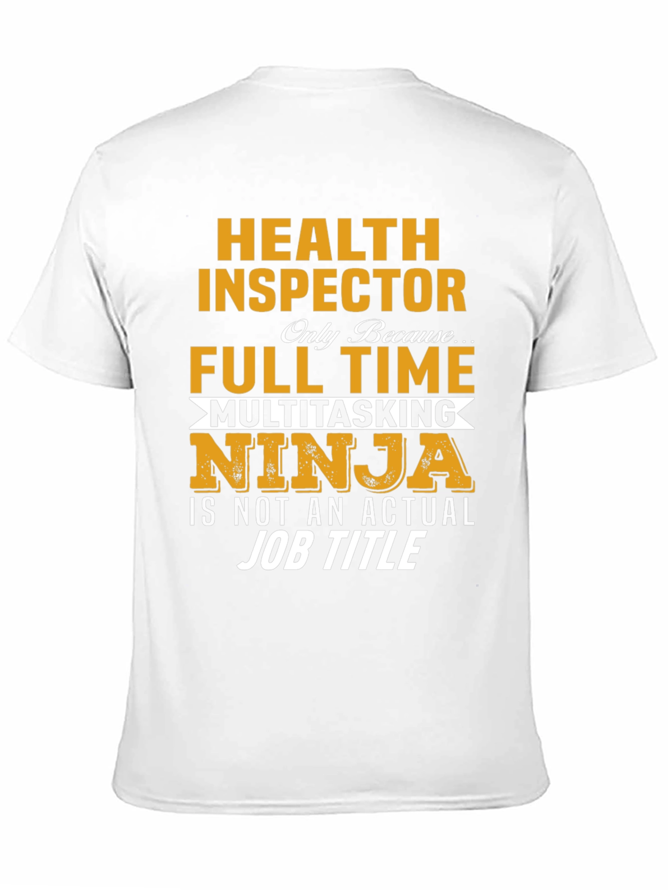 Health Inspector Ninja T-Shirt
