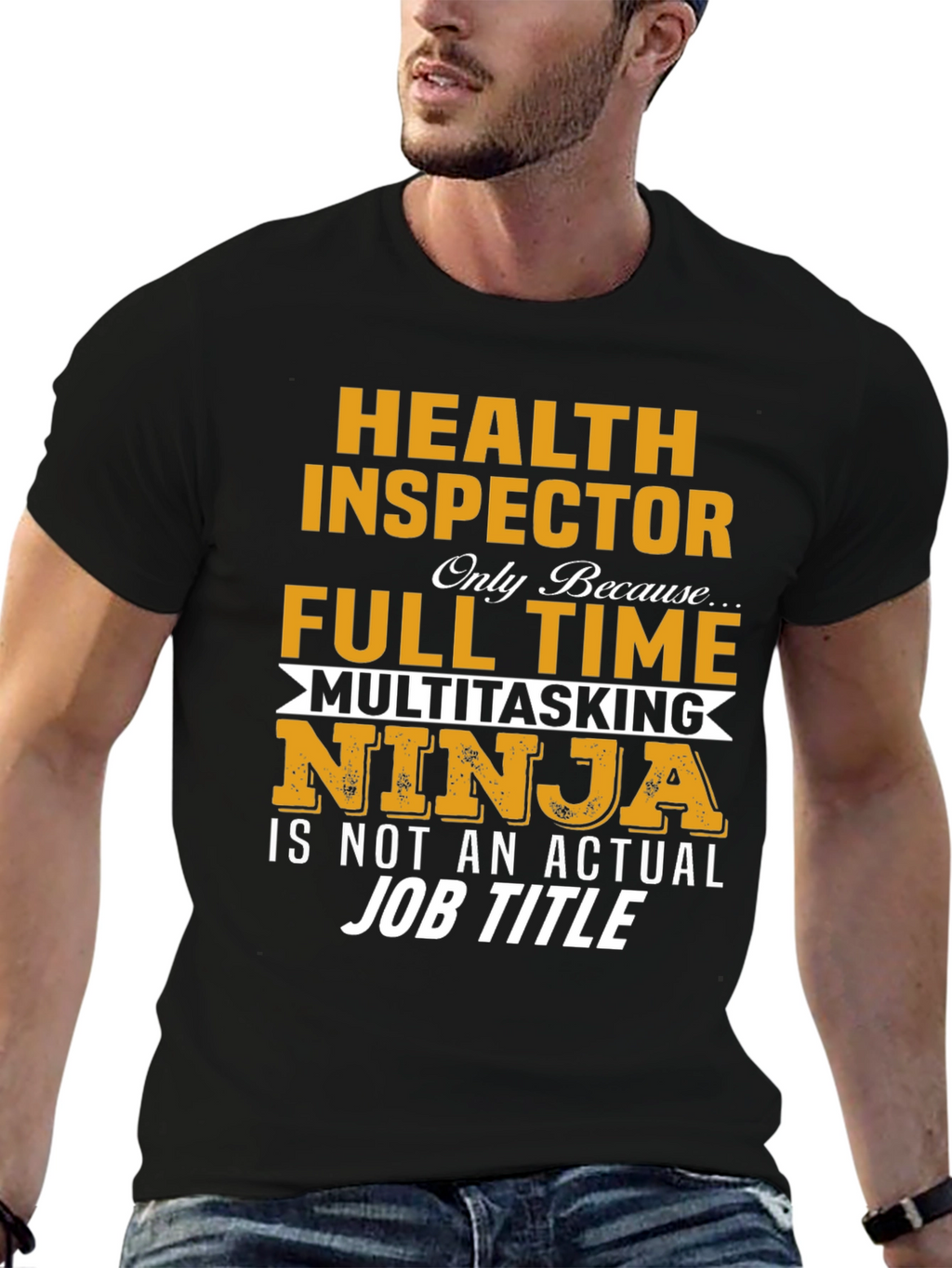 Health Inspector Ninja T-Shirt