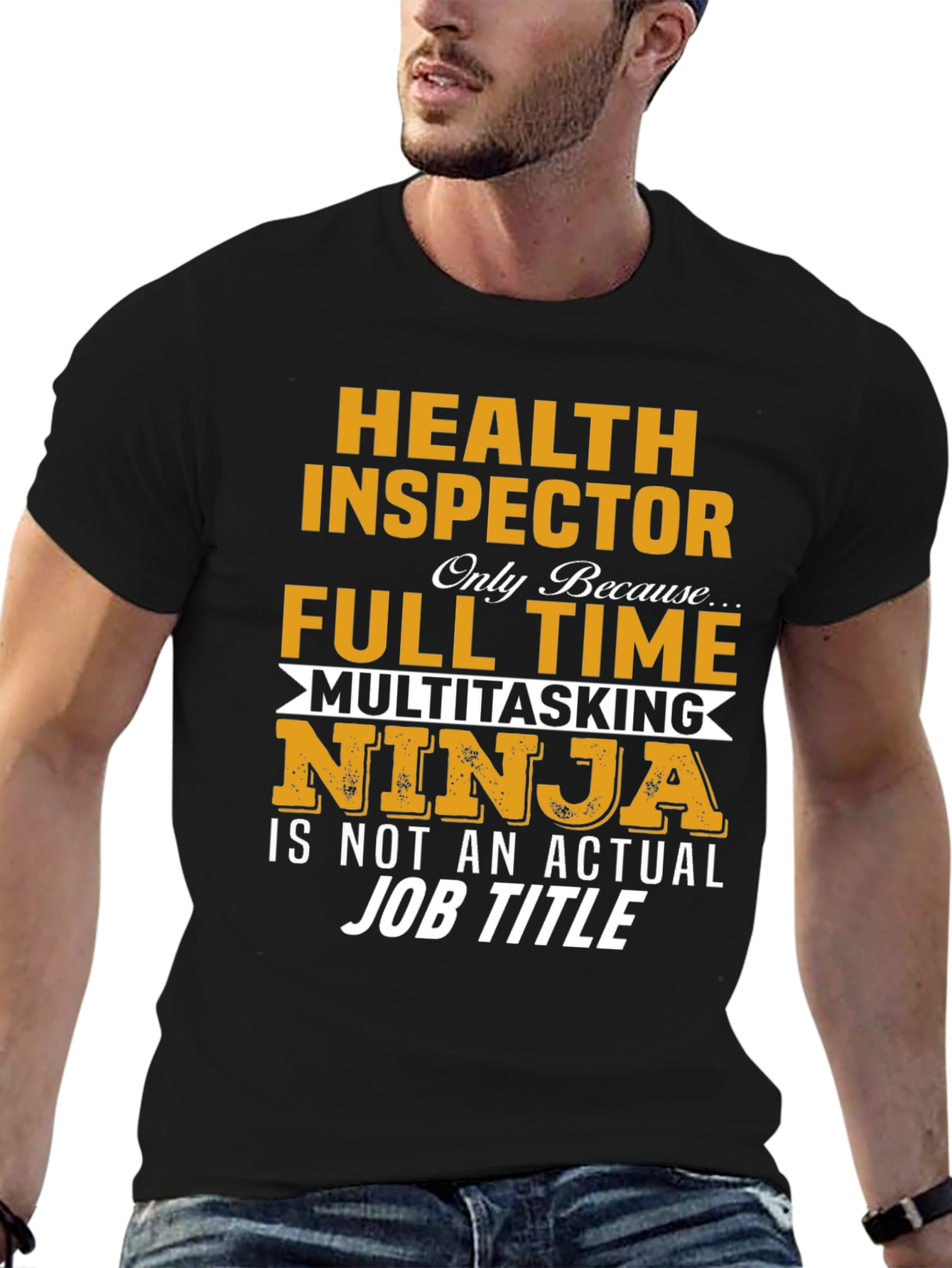 Health Inspector Ninja T-Shirt