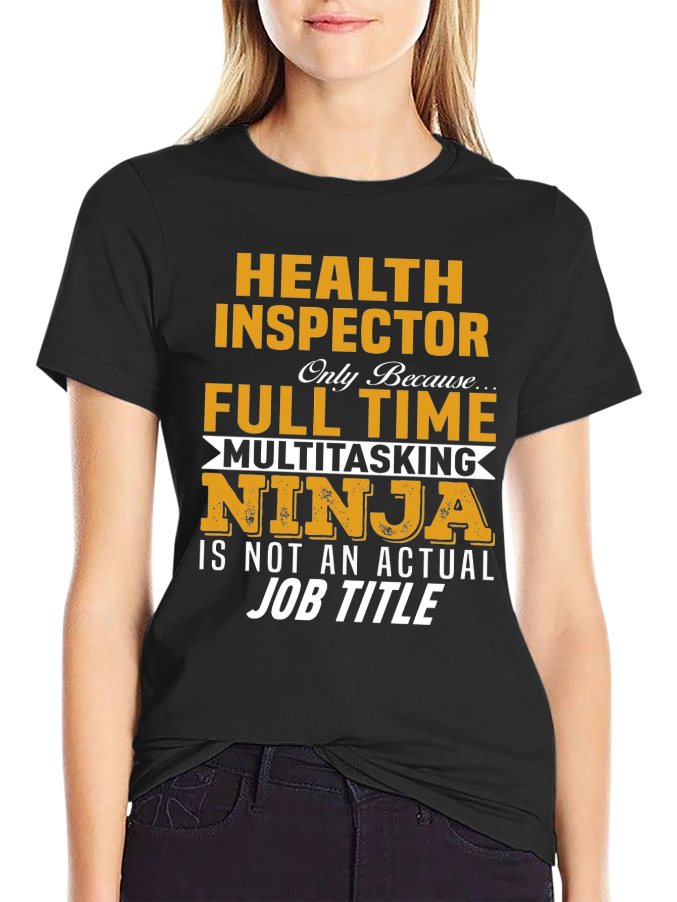 Health Inspector Ninja T-Shirt