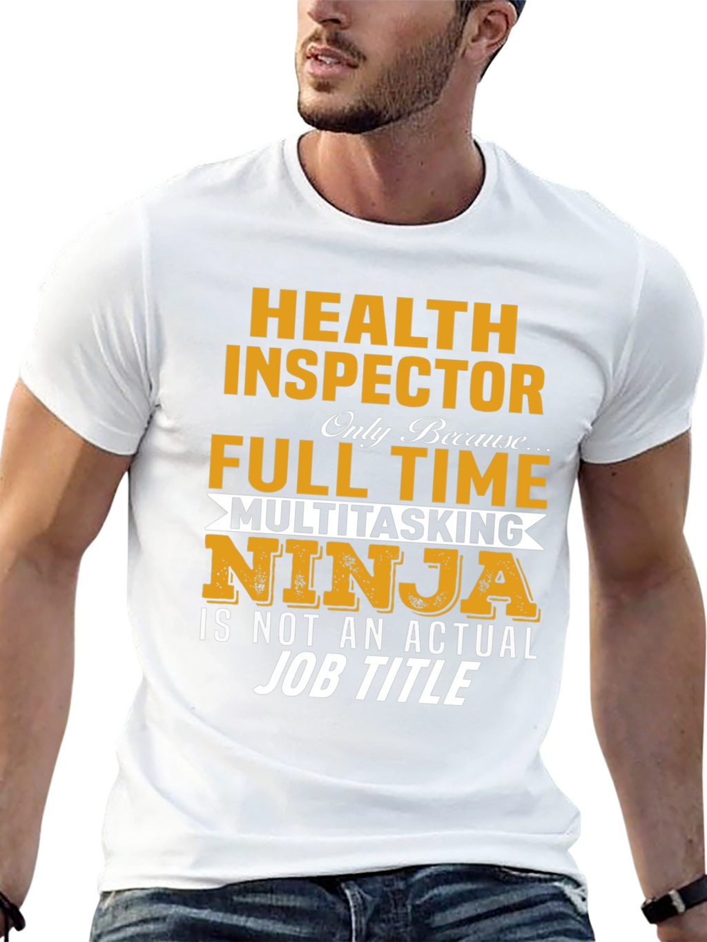 Health Inspector Ninja T-Shirt