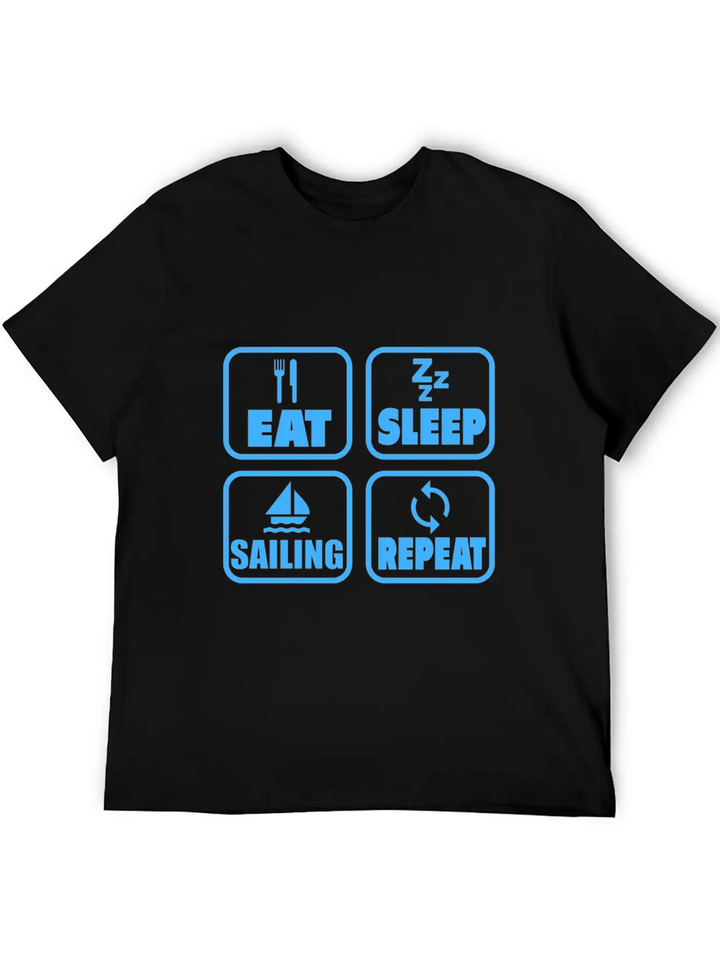 Sailing Sport Love Boat Energy Wind Sea Gift Timeless Short Sleeve Tee – Comfy And Minimalist Design