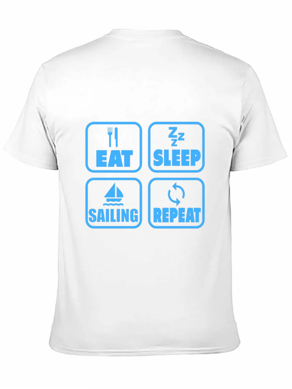 Sailing Sport Love Boat Energy Wind Sea Gift Timeless Short Sleeve Tee – Comfy And Minimalist Design