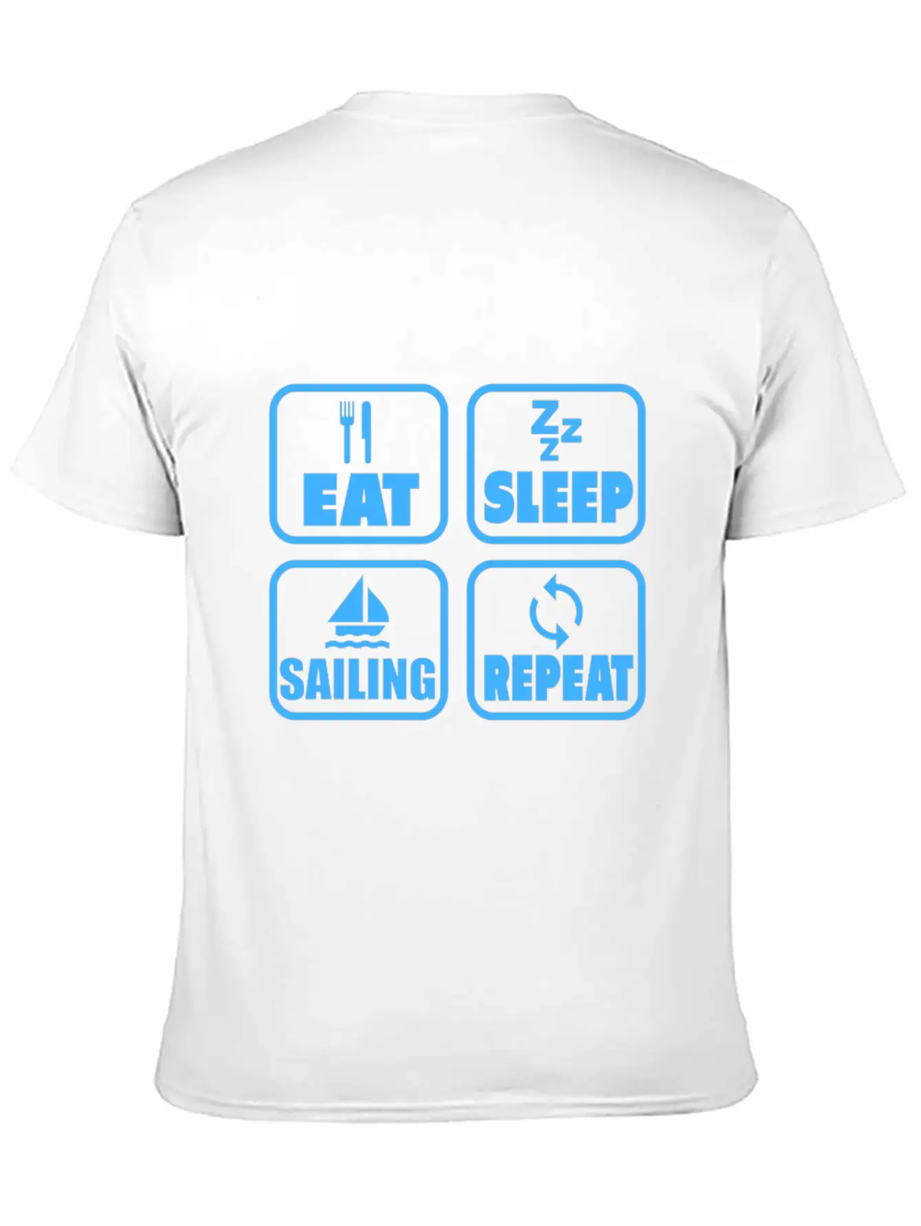 Sailing Sport Love Boat Energy Wind Sea Gift Timeless Short Sleeve Tee – Comfy And Minimalist Design