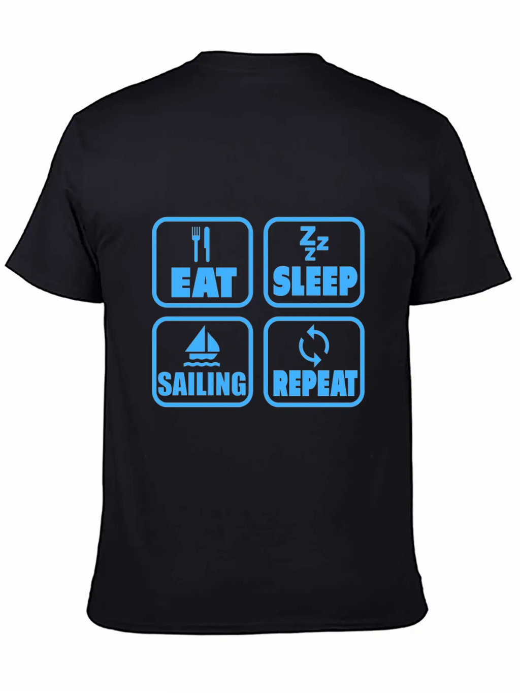 Sailing Sport Love Boat Energy Wind Sea Gift Timeless Short Sleeve Tee – Comfy And Minimalist Design
