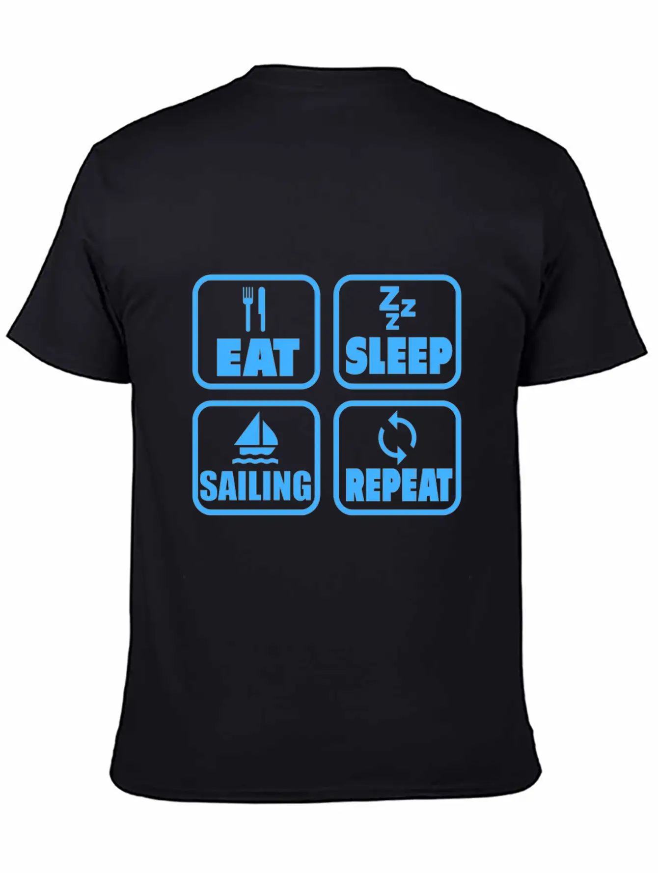 Sailing Sport Love Boat Energy Wind Sea Gift Timeless Short Sleeve Tee – Comfy And Minimalist Design