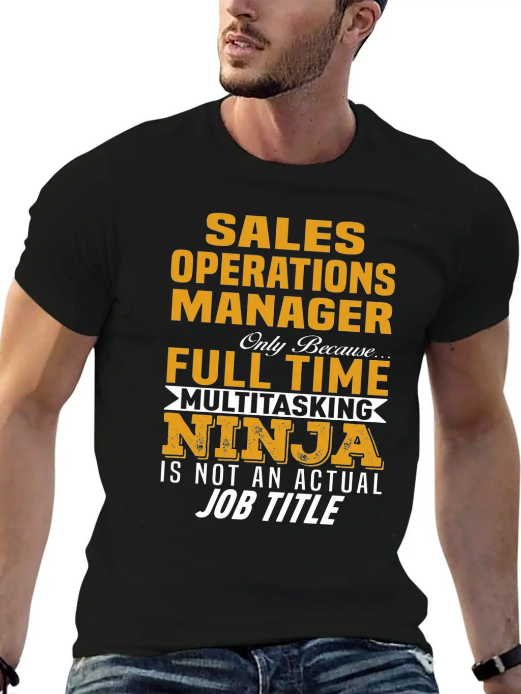Sales Operations Manager Stylish Everyday T-Shirt – Unisex Basic Cotton Tee