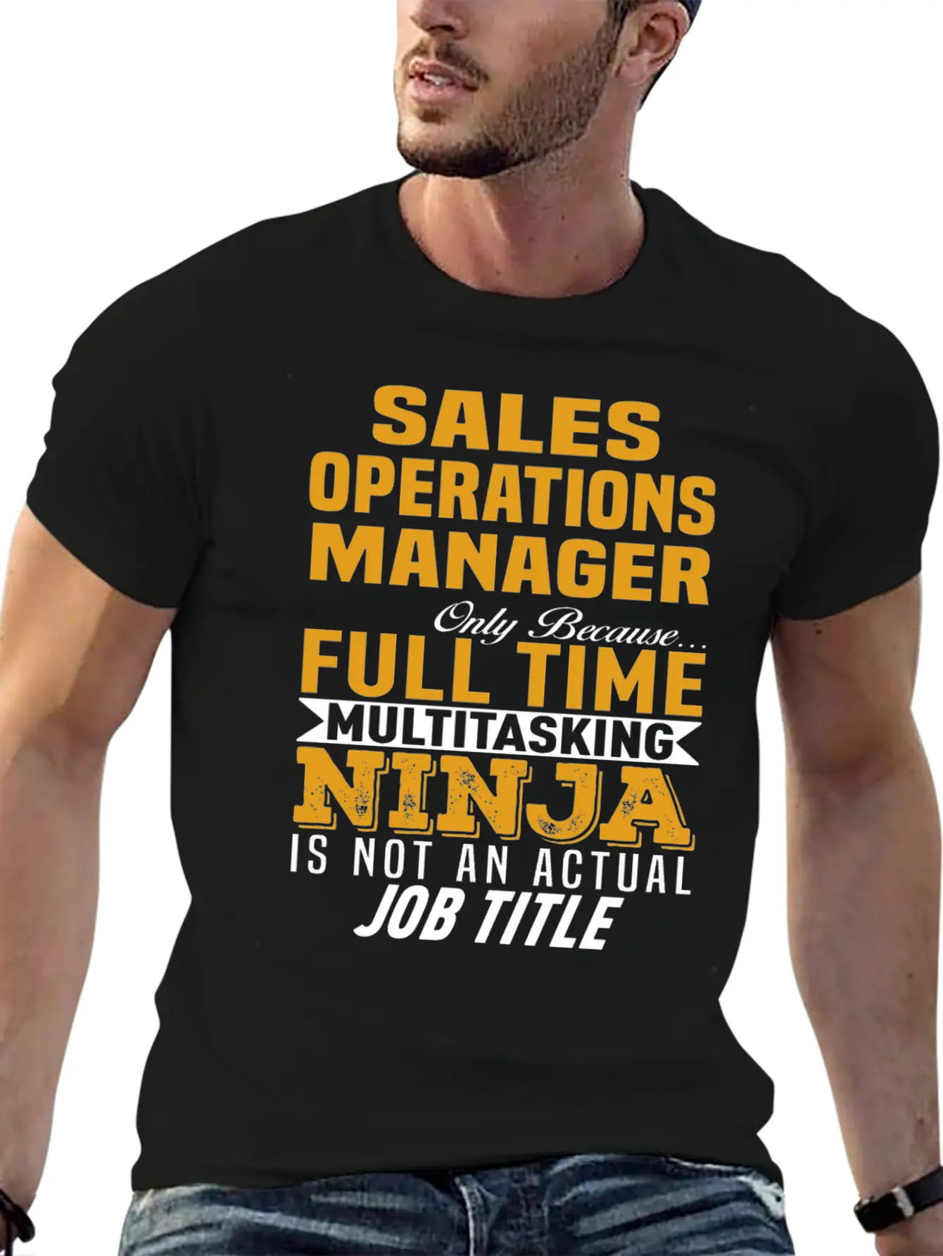 Sales Operations Manager Stylish Everyday T-Shirt – Unisex Basic Cotton Tee