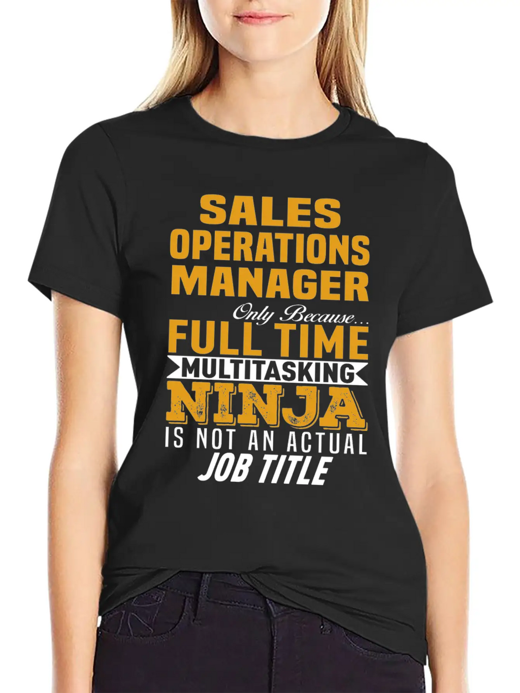 Sales Operations Manager Stylish Everyday T-Shirt – Unisex Basic Cotton Tee