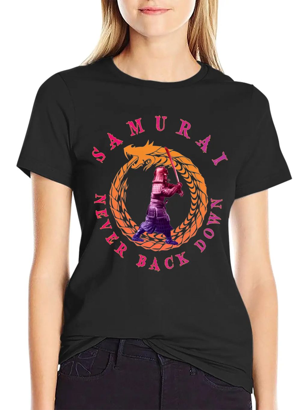 Samurai Stylish Everyday T-Shirt – Unisex Basic Cotton Tee