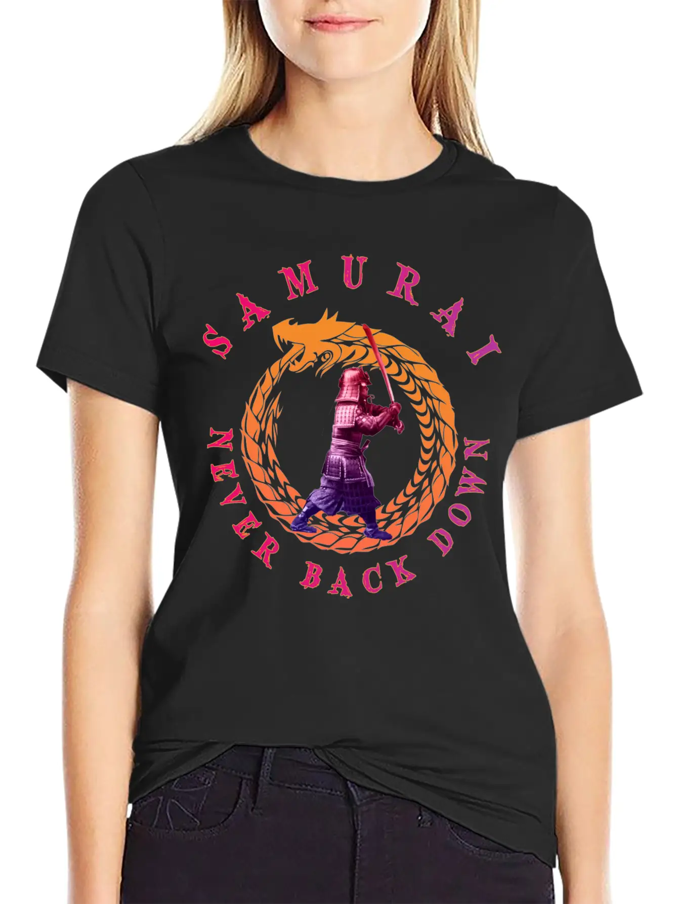 Samurai Stylish Everyday T-Shirt – Unisex Basic Cotton Tee