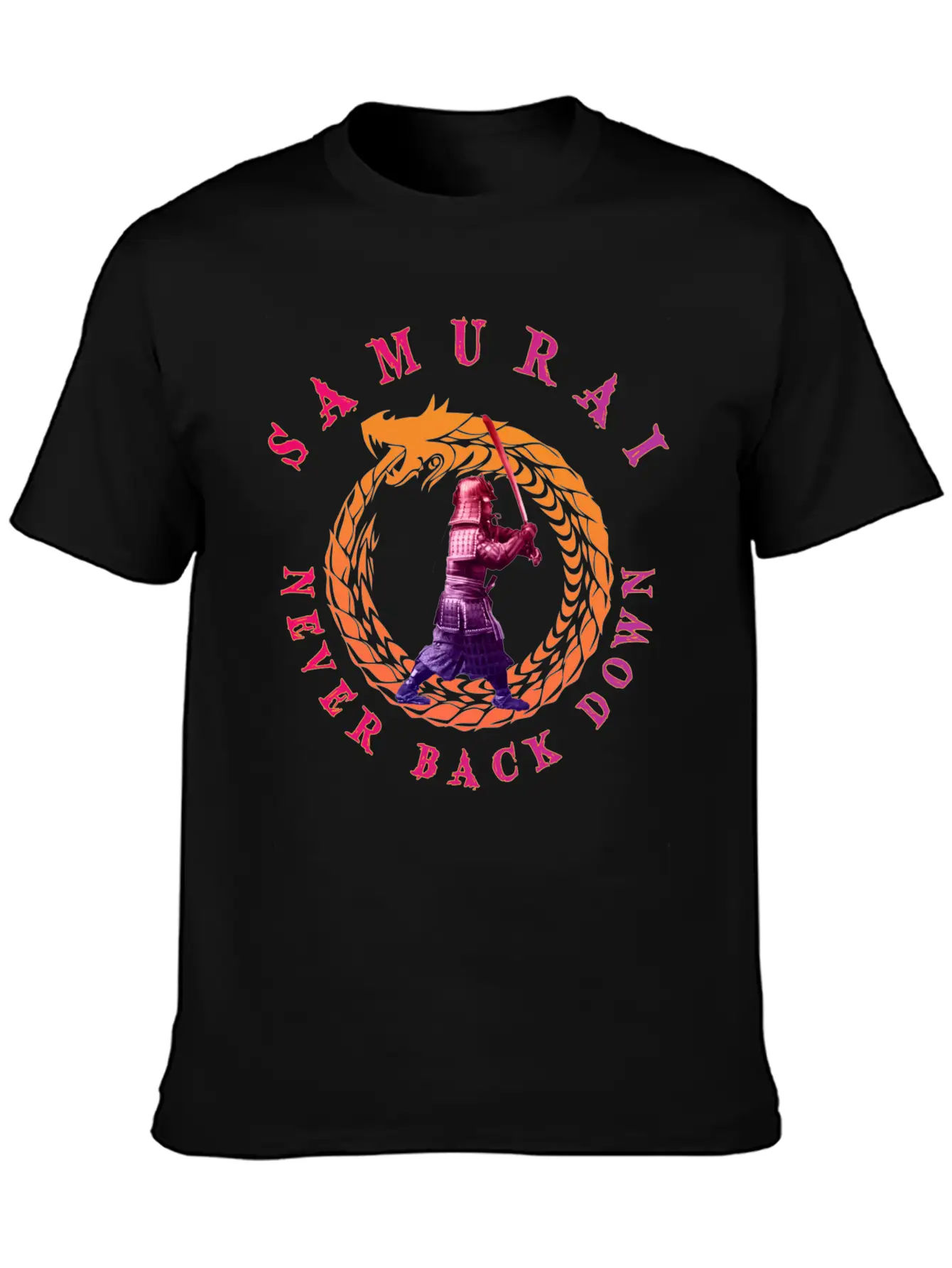 Samurai Stylish Everyday T-Shirt – Unisex Basic Cotton Tee