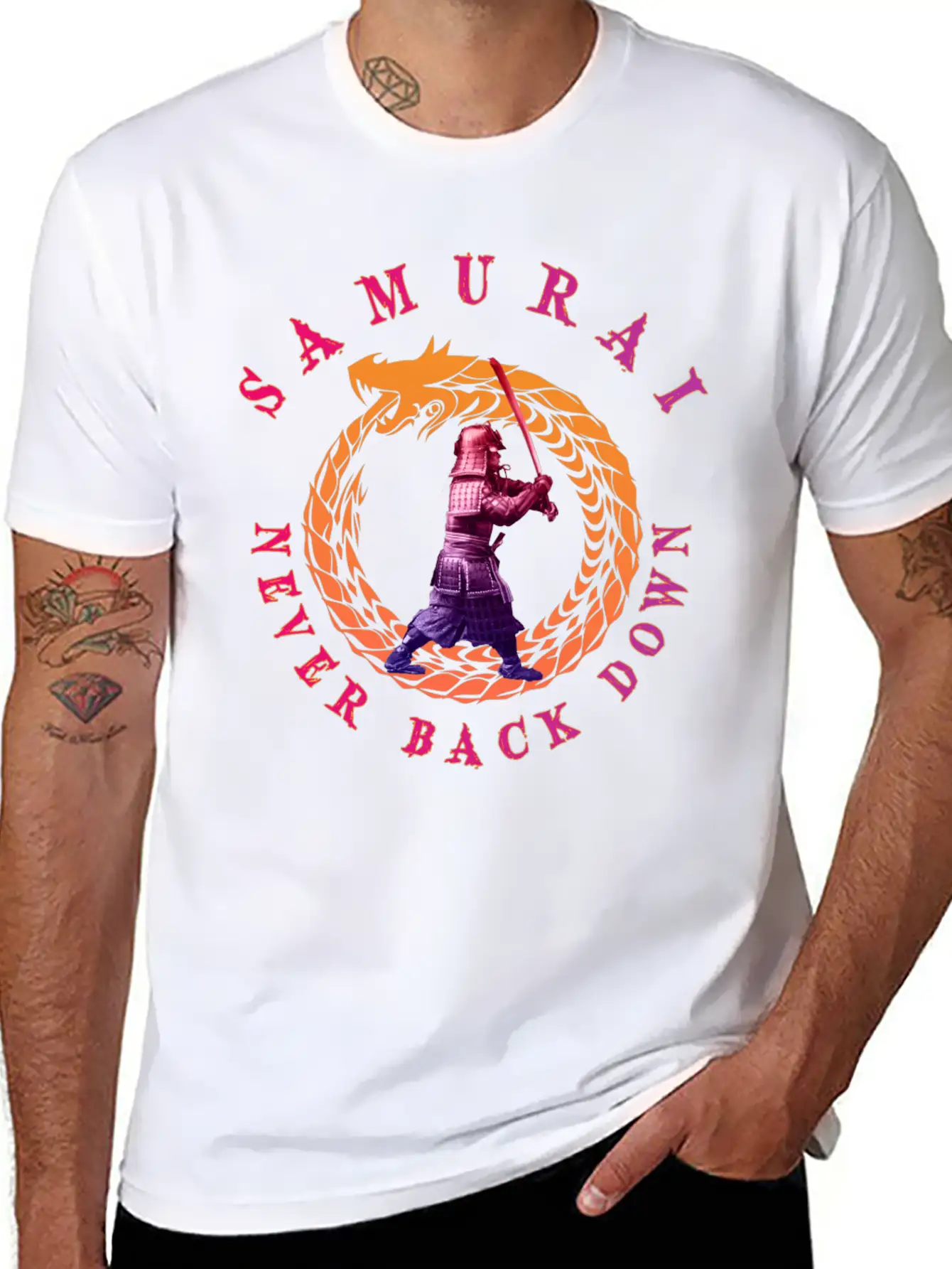 Samurai Stylish Everyday T-Shirt – Unisex Basic Cotton Tee