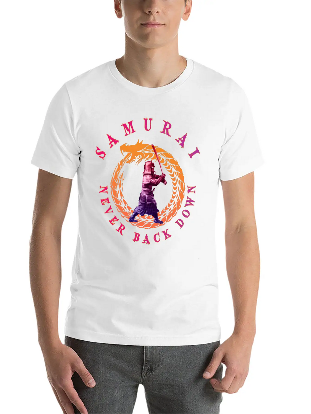 Samurai Stylish Everyday T-Shirt – Unisex Basic Cotton Tee